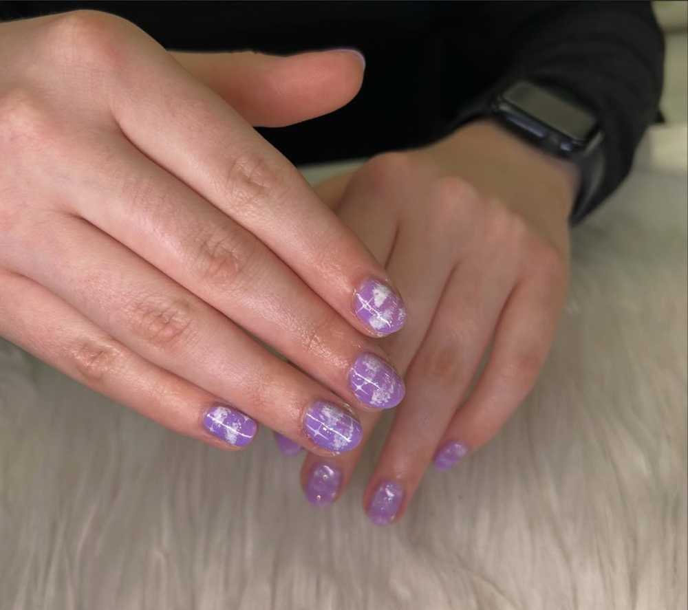 StructuredGel Manicure-Detailed Art