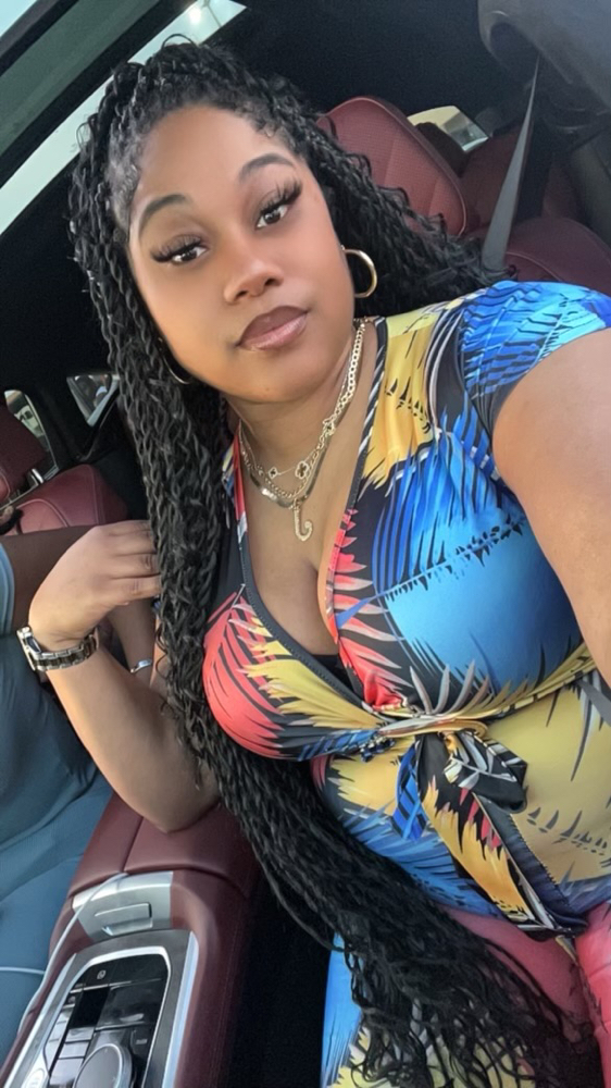 Knotless Twist Straight Long
