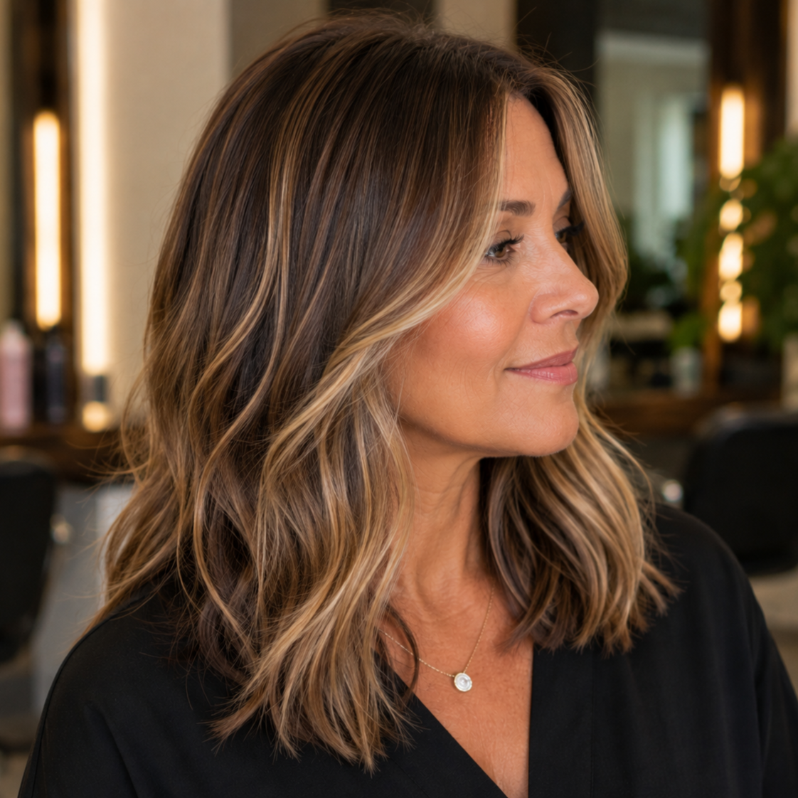 Halo Foil Highlights at Exhale Design by Dauna in Pottstown, PA