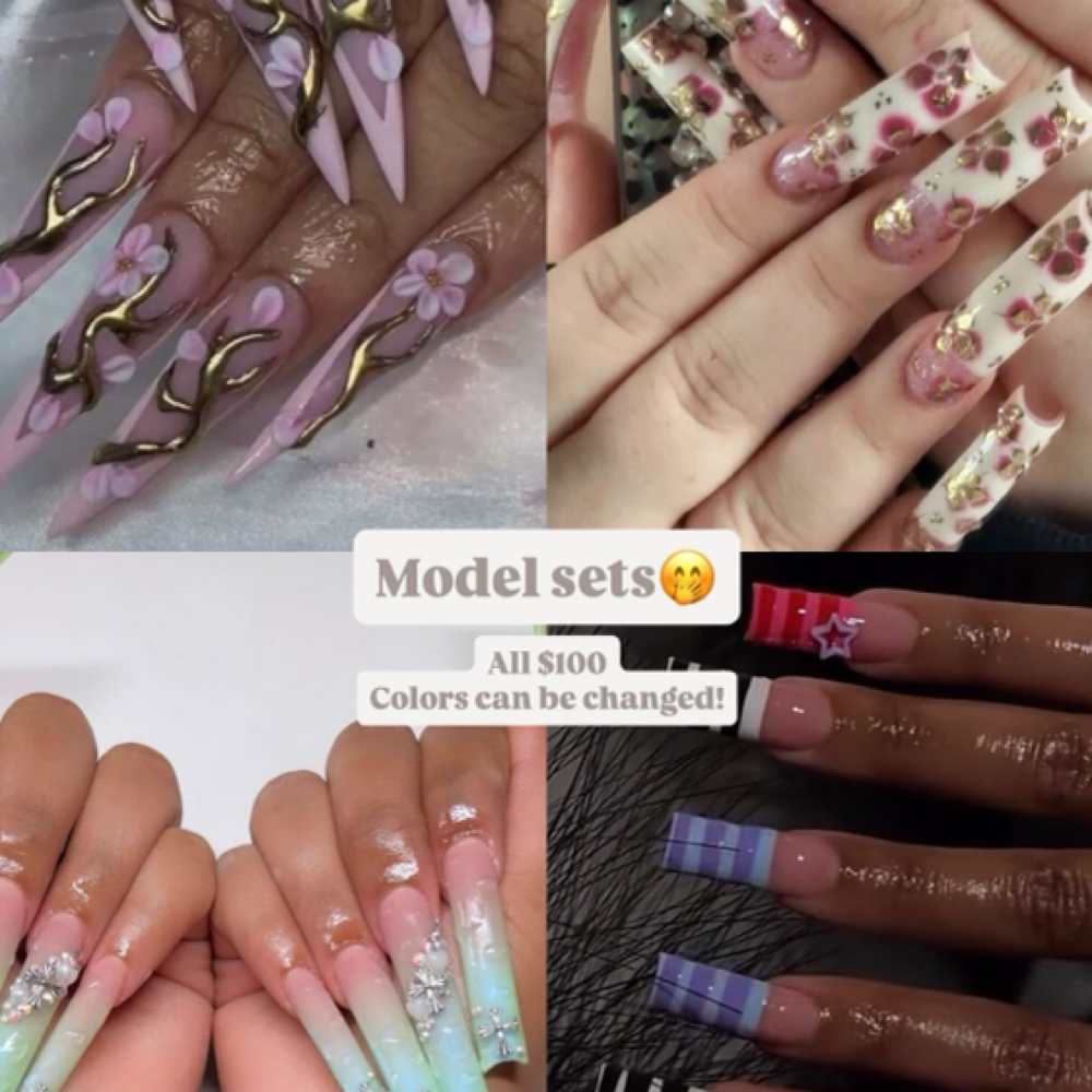 Model Set at Mani Nailed It in Charlotte, NC