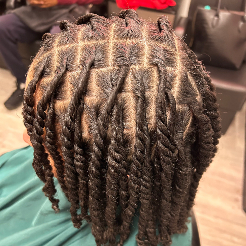Starter Locs Long at Madame Jay Salon in Freeport, NY