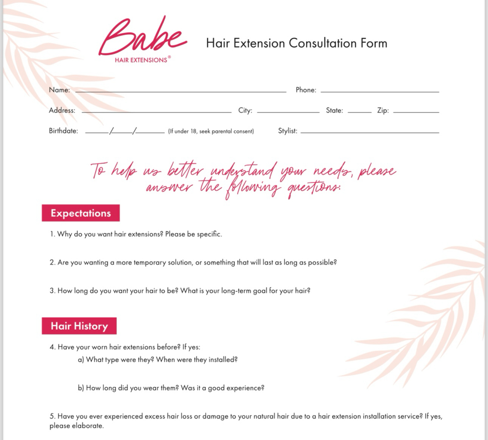 Install Consulation