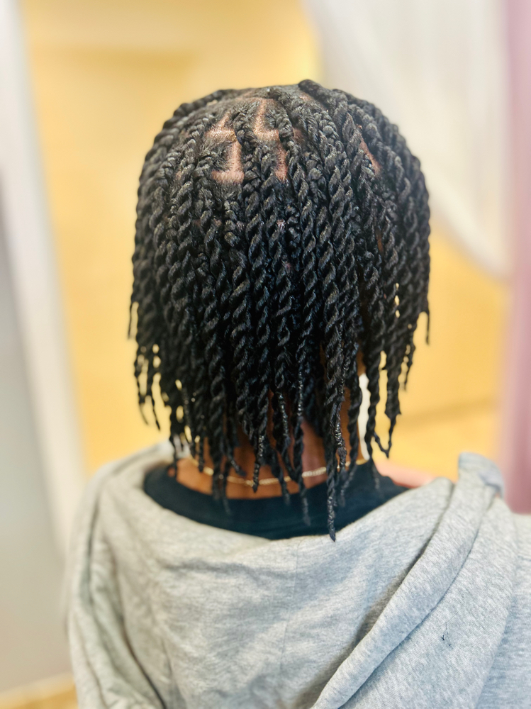 Two Strand Twist w/ Added Hair