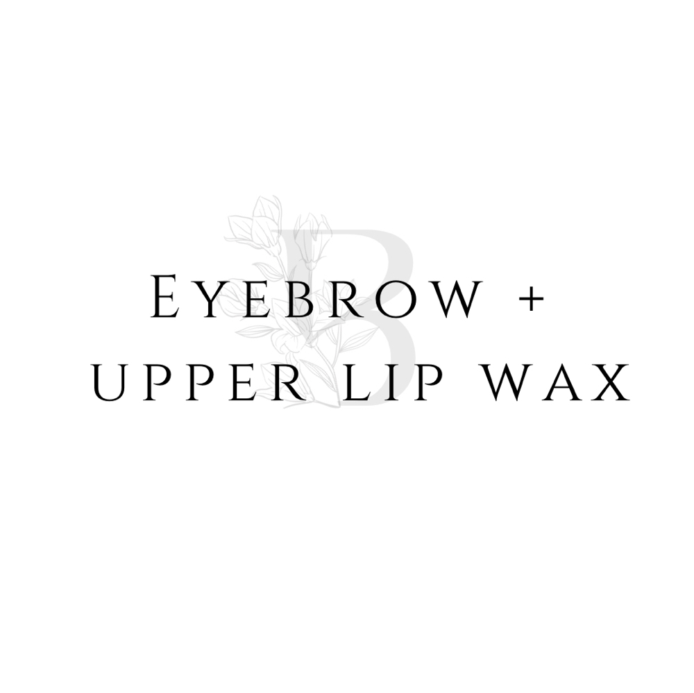 Eyebrow + Upper Lip Wax Bundle