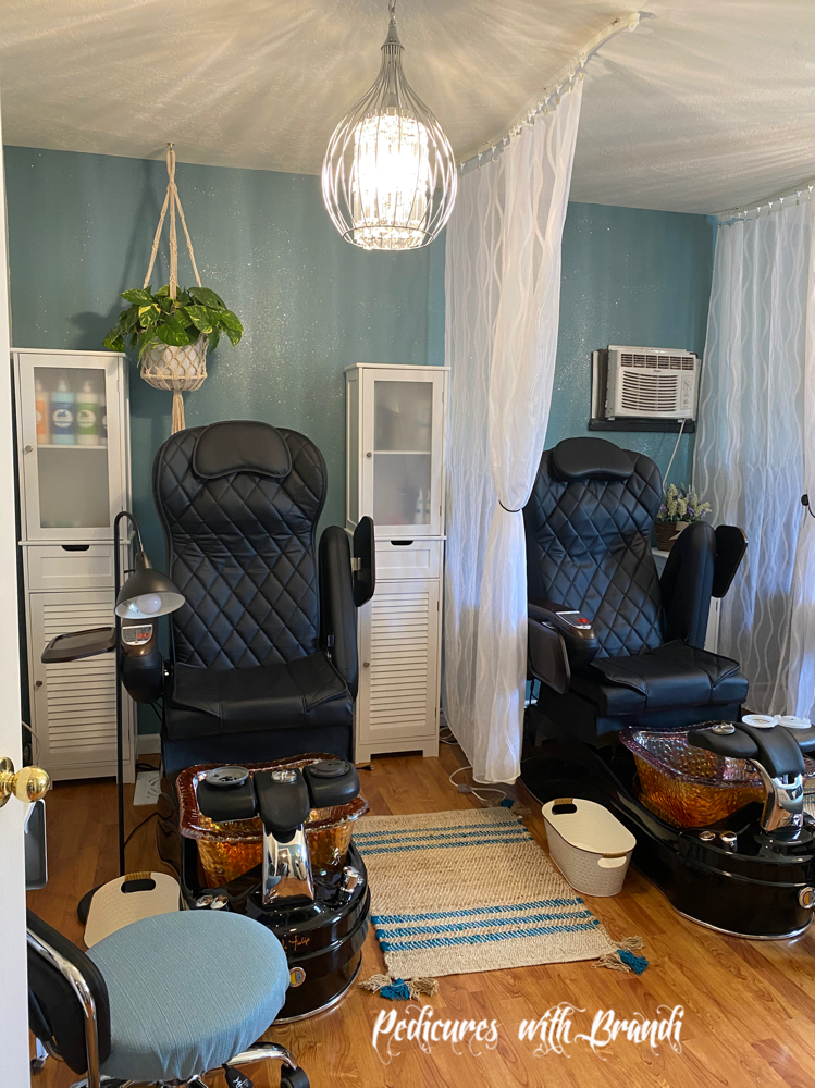 Gel Polish Pedicure at Nails by Brandi in Great Falls, MT