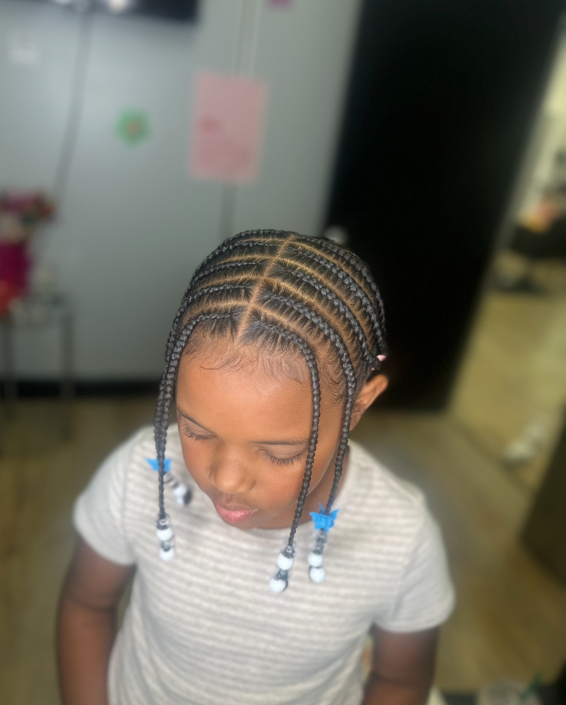 Kid Braided Bun Or Pony(s) at 51 Braids in Greenville, SC