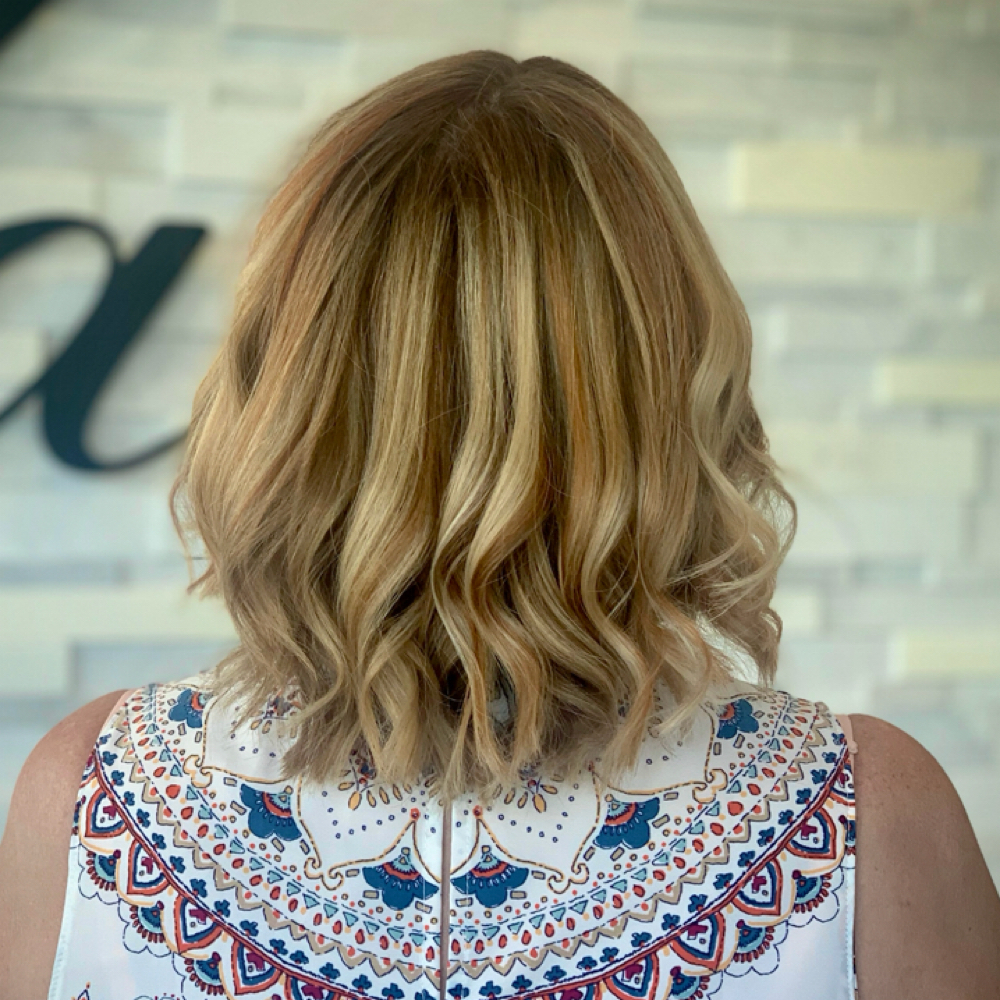 Partial Highlights With Haircut at Serensnippity in Perrysburg, OH