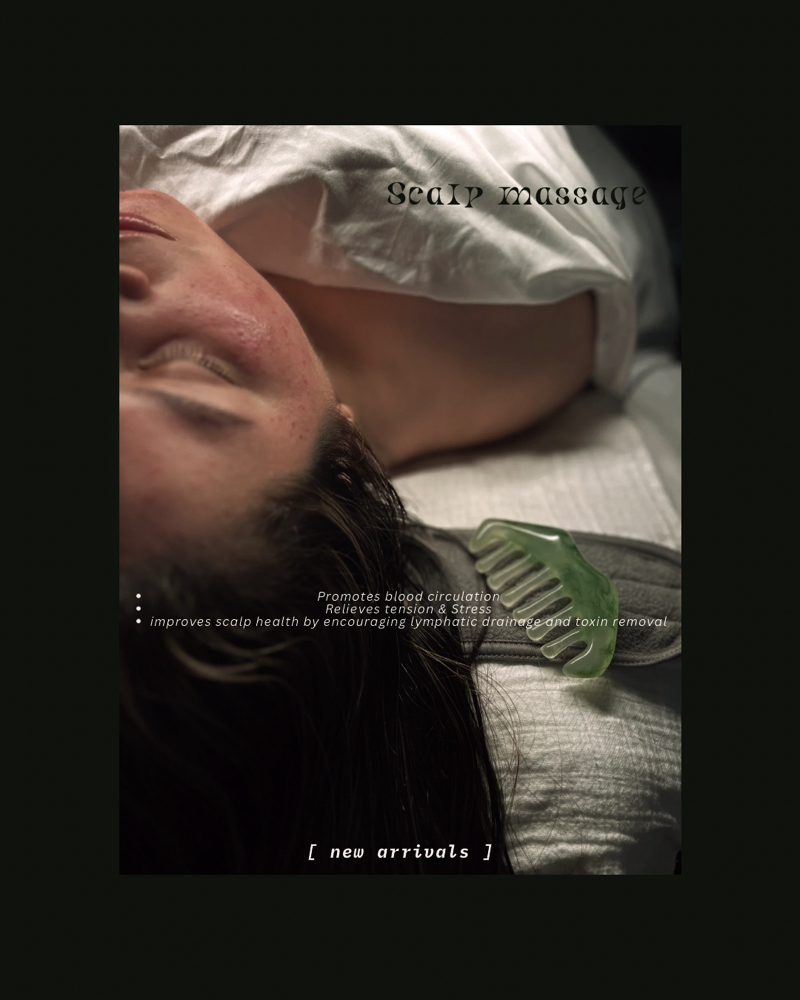 Gua Sha Scalp Massage at Baredayspa in Hickory, NC
