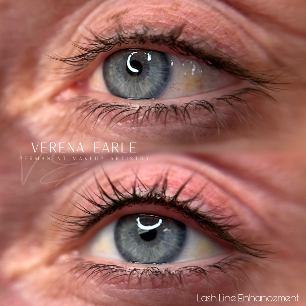 Upper Lashline Enhancement at Finesse Brow Artistry in Sarasota, FL