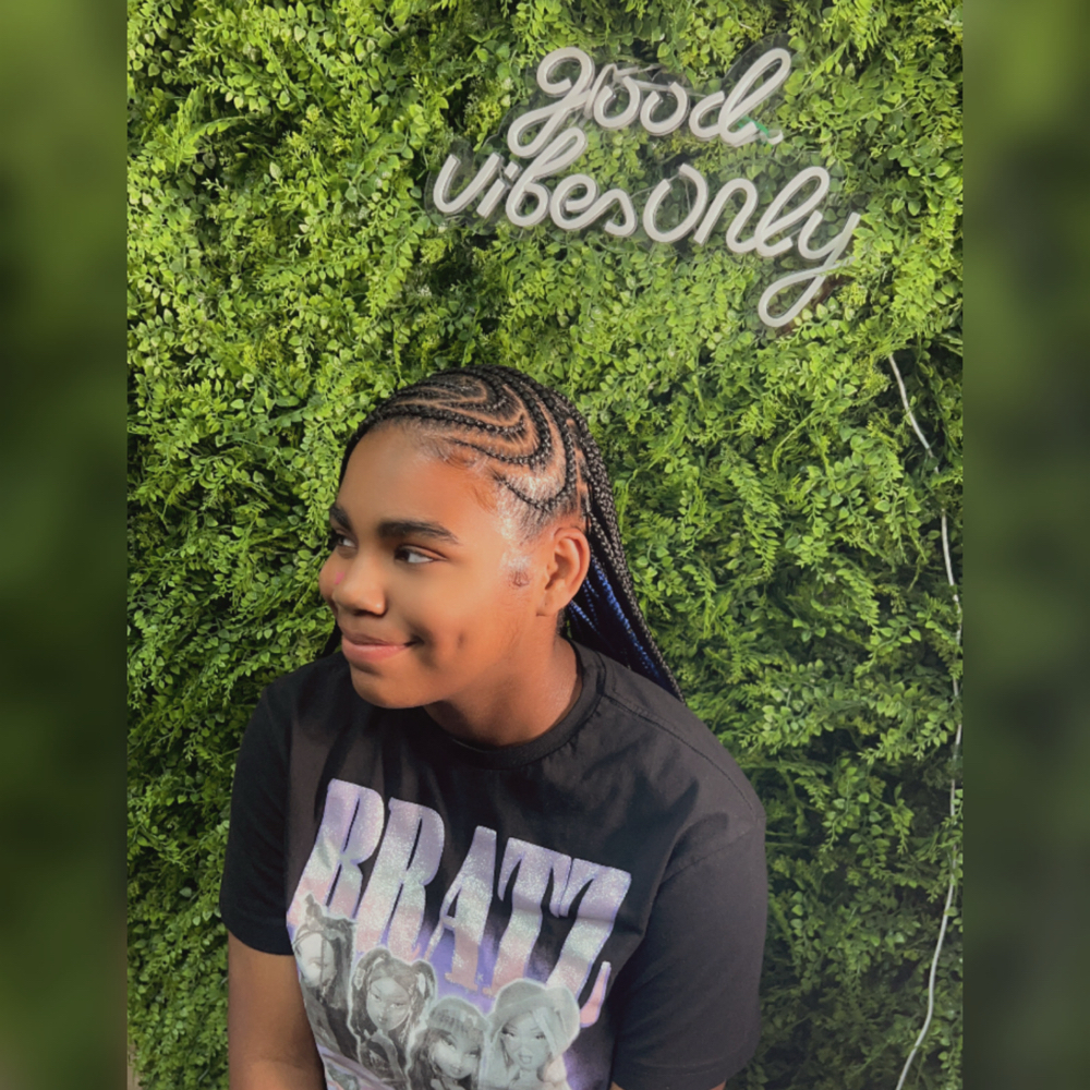 Kids Ages 10-12 Fulani Braids