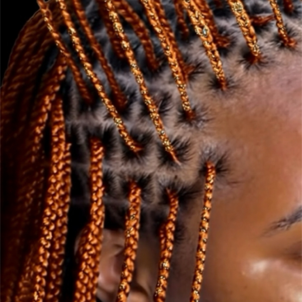 Small Knotless at Equality’s Nubian Stiylz in Hampton, VA