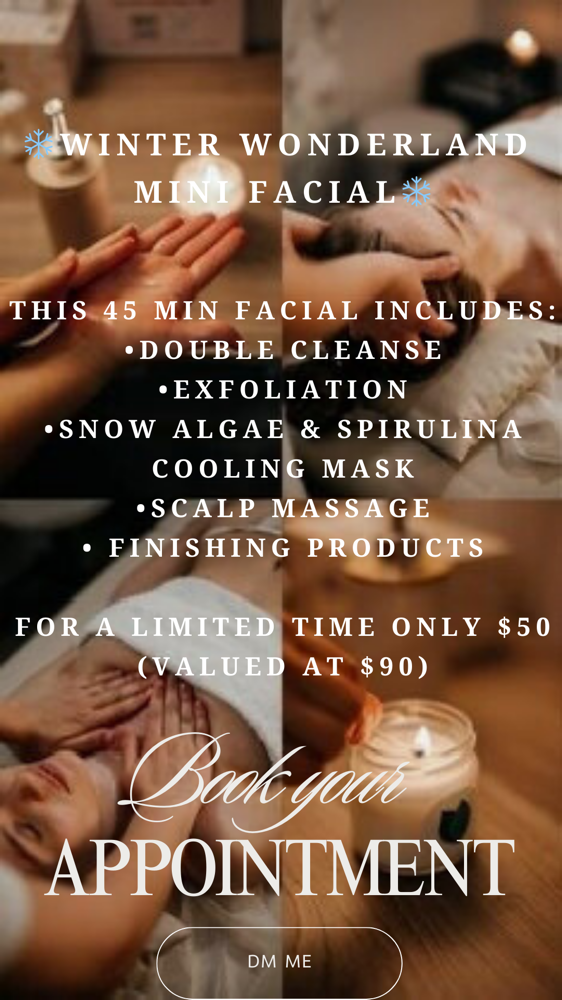 Winter Wonderland MINI facial