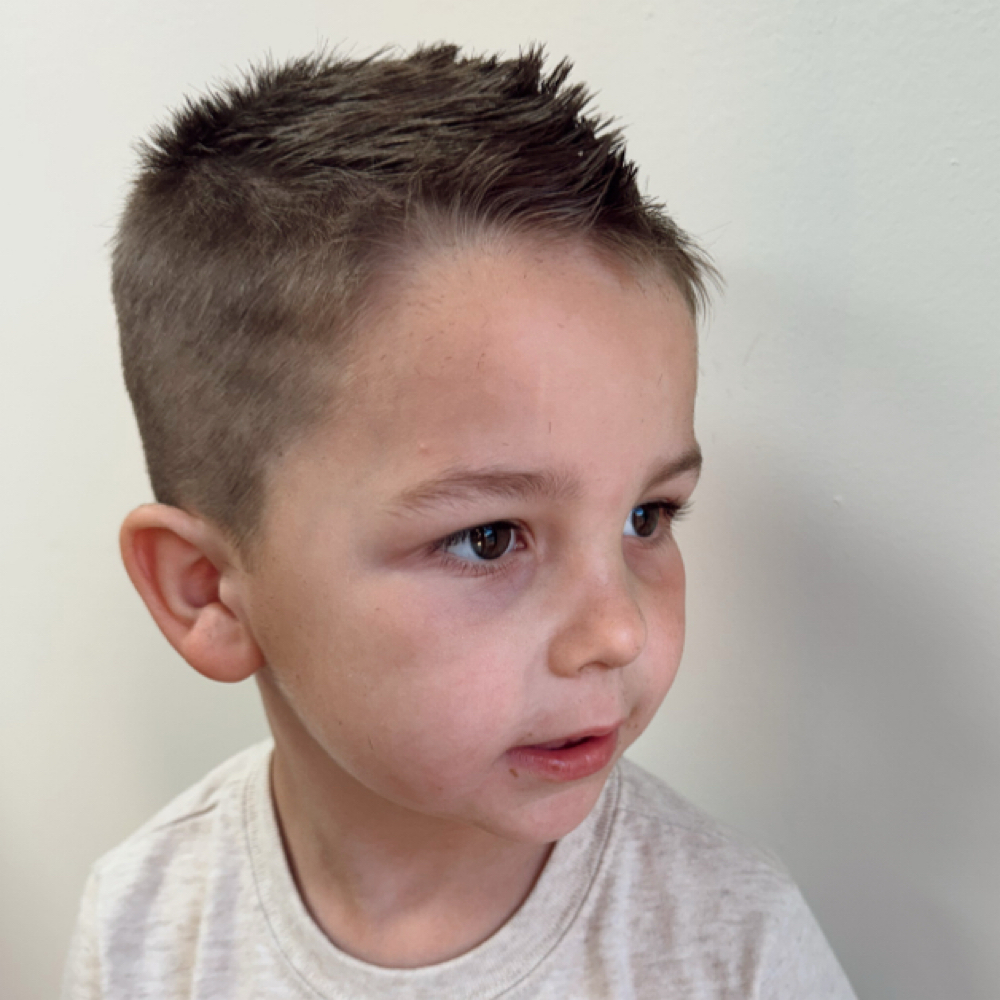 Boys Cut (7-12 Yrs) at Getprettywithpaige in Taylorsville, KY