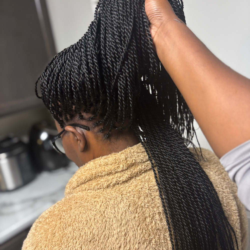 Small Rope Twists-Butt Length at PlaitsByPOOH. in Adel, GA