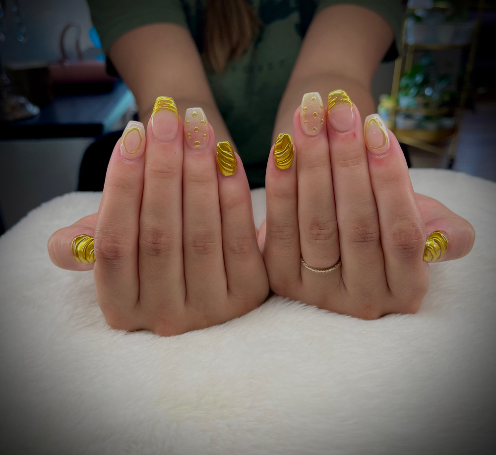 Acrylic Set + Gel Polish