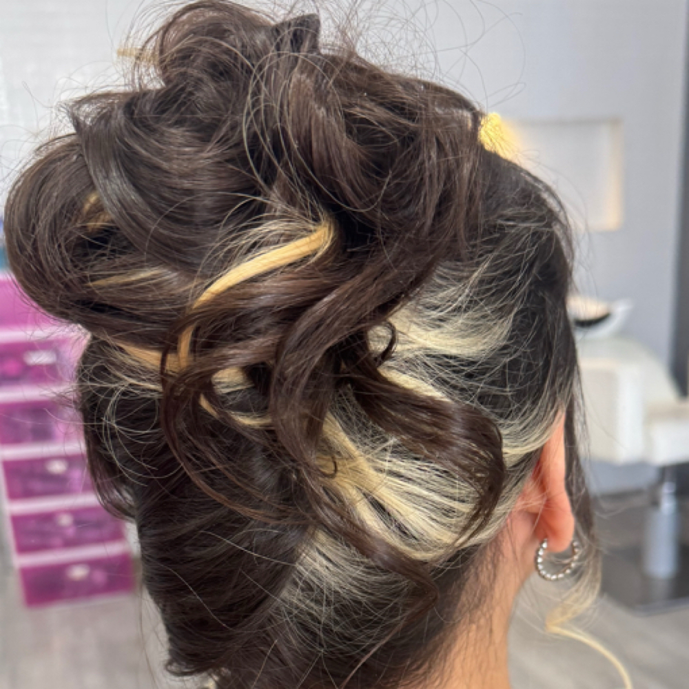 Hair Updo Styling at HairXniknak in Helotes, TX