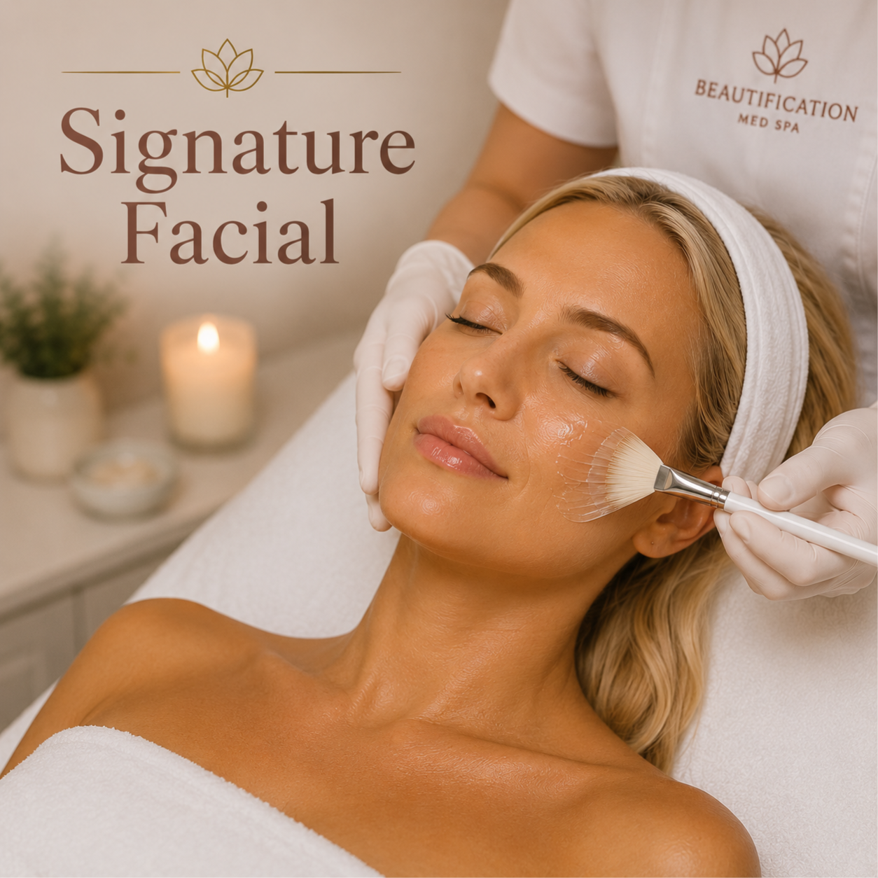 Signature Beautification Facial at Beautification MedSpa in Concord, CA
