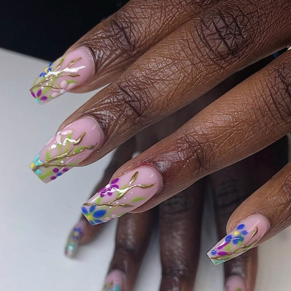 Tier 3-  Heavy Detailed Designs at SBNailStudio in Cocoa, FL