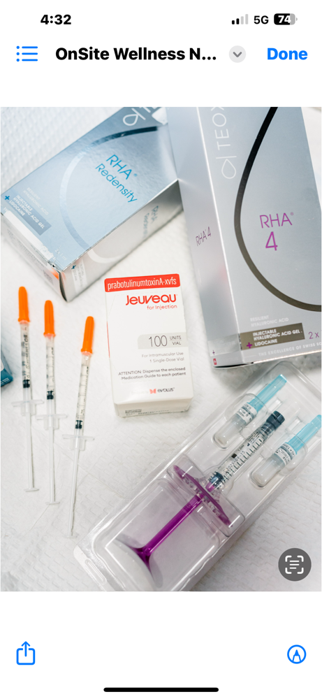 Botox, Daxxify, Jeuveau