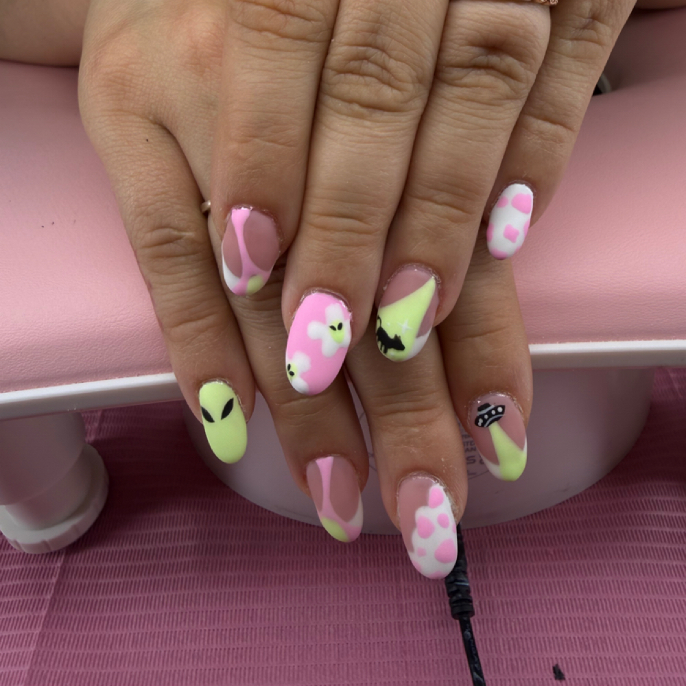 Hard Gel full set at Oak & Ivy Salon LLC in East Liverpool, OH