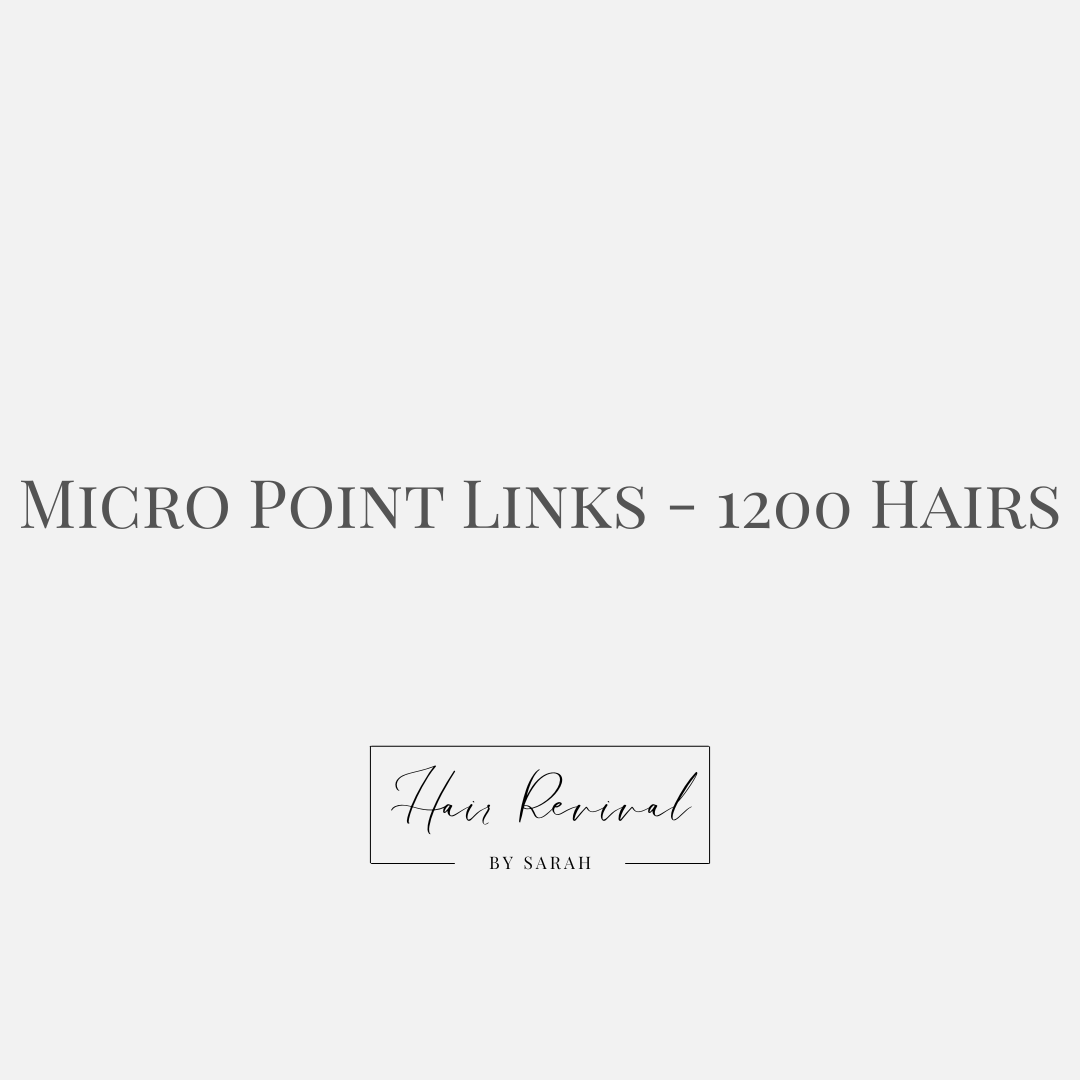Micro point links 1200 hairs