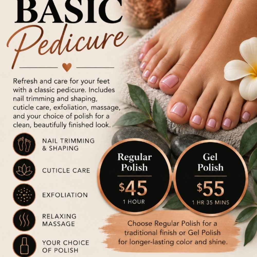 Basic Pedicure at Zensational Salon in The Dalles, OR