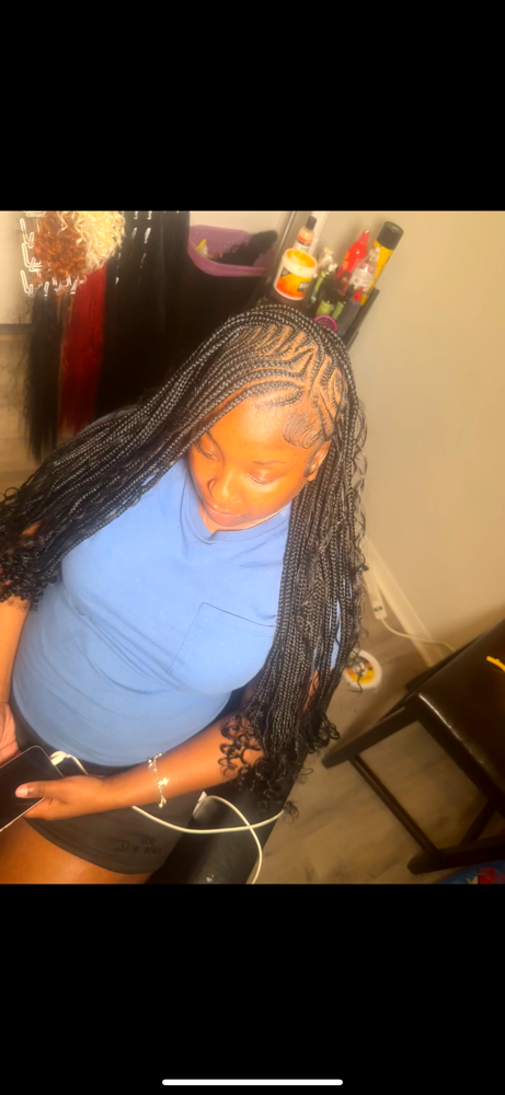 Tribal Knotless And Twist (waist)