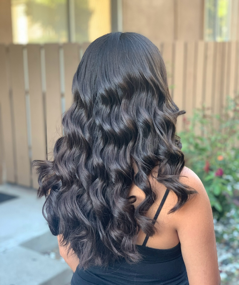Flat Iron Or Curling Iron Styling