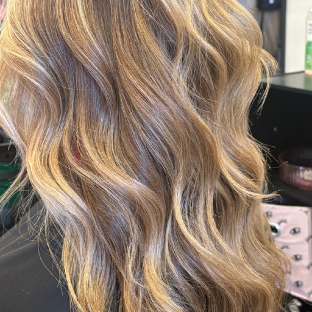 Color + Foil at Sunkissed & Styled by Miranda in Aiken, SC