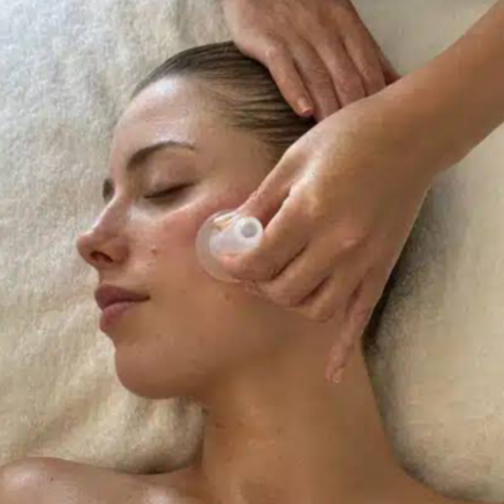 Facial Cupping Enhancement at Rey Mindful Motion in Sun City, AZ