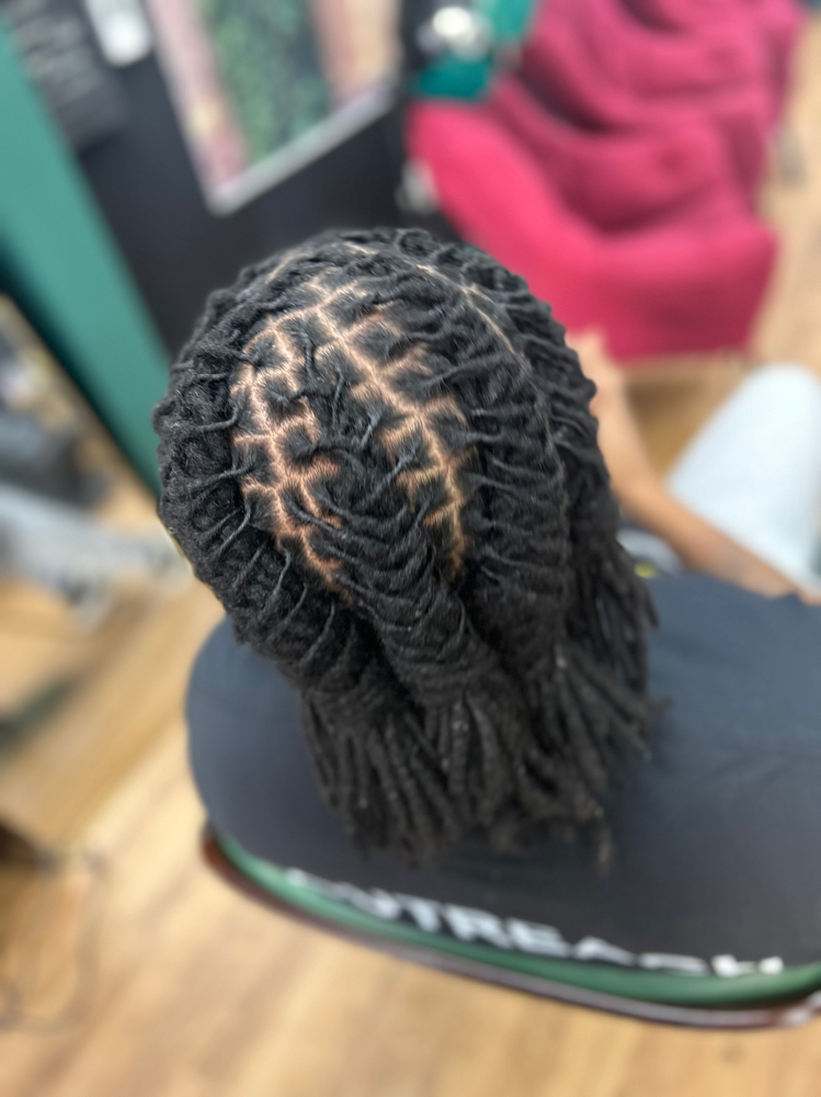 Loc Wash , Retwist and Style