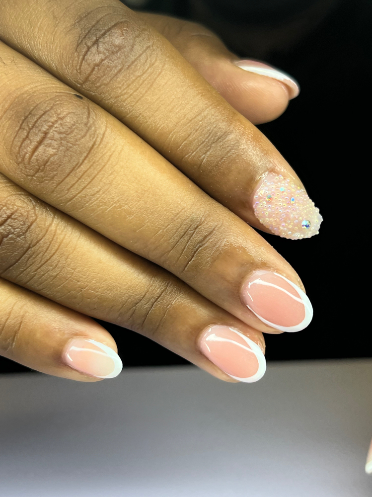 French Manicure at Niya Nailzz in Louisville, KY