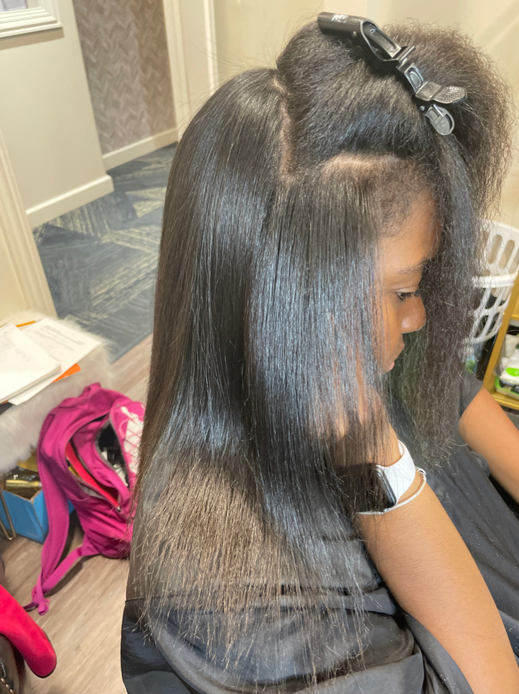 Natural Blow dry And Style