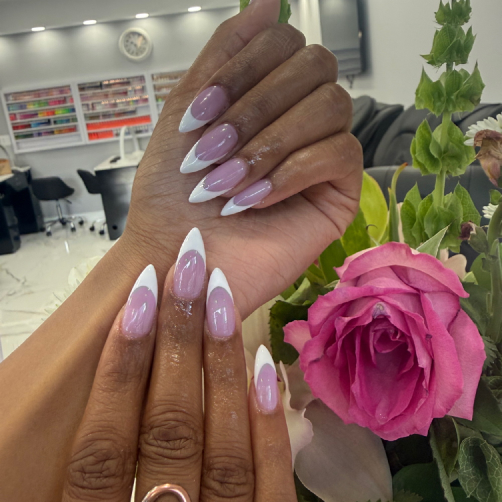 Gel X ( Long ) at GOLD NAIL BAR in Los Angeles, CA