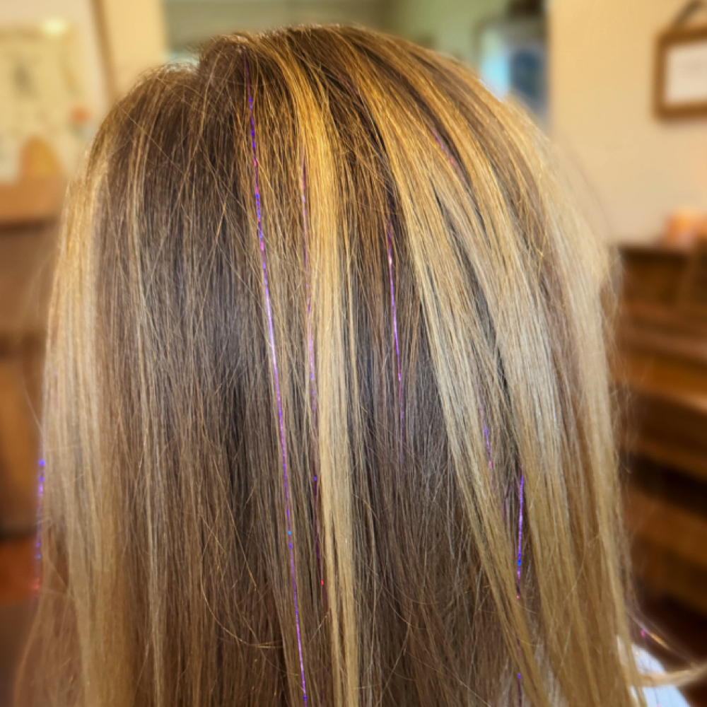 Hair Tinsel- 10 Strands at The Eagles Nest Salon & Spa in Eagle Point, OR