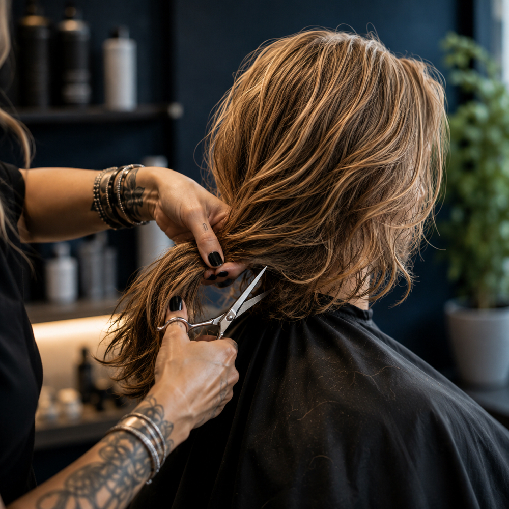 Transformation Hair Cuts at Sage & Scissors Studio in Charlotte, NC