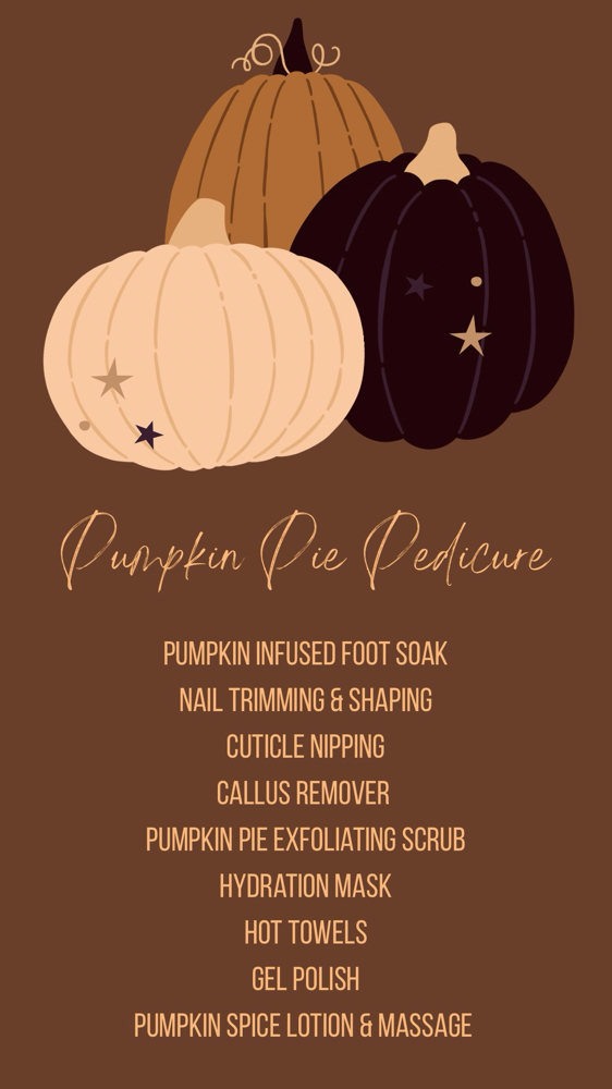 Pumpkin Pie Pedicure