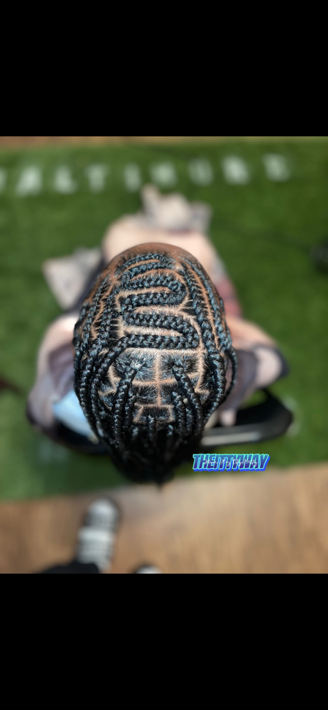 Fulani W/ Knotless Braids