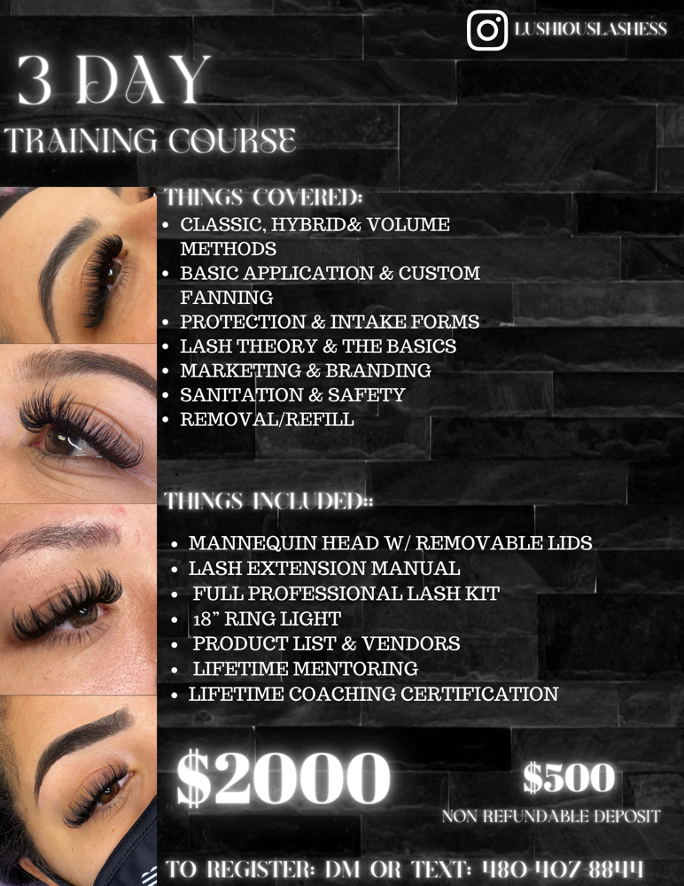 Lash Course Deposit