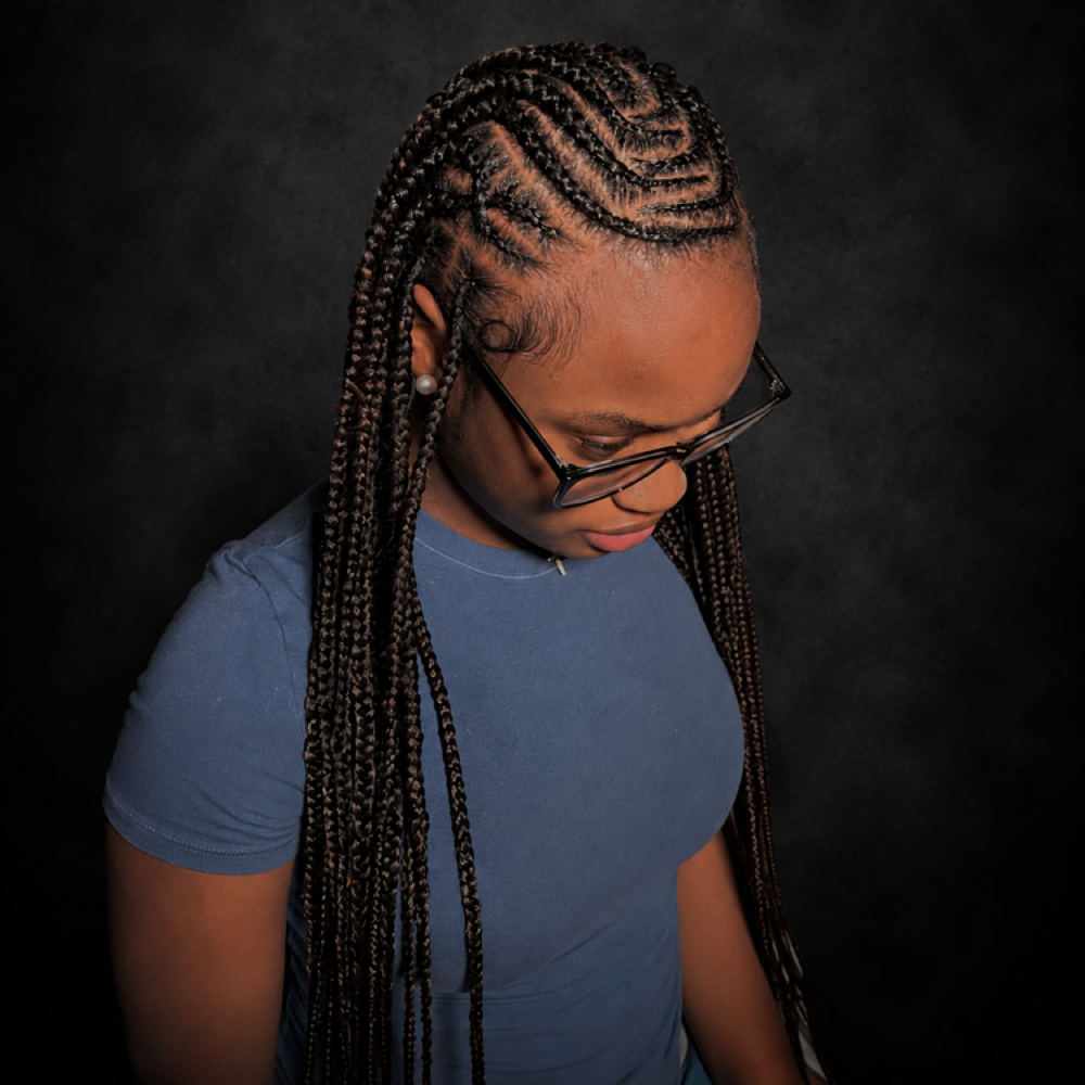 Fulani Braids at Tre Beauty and Braid Bar in Macon, GA