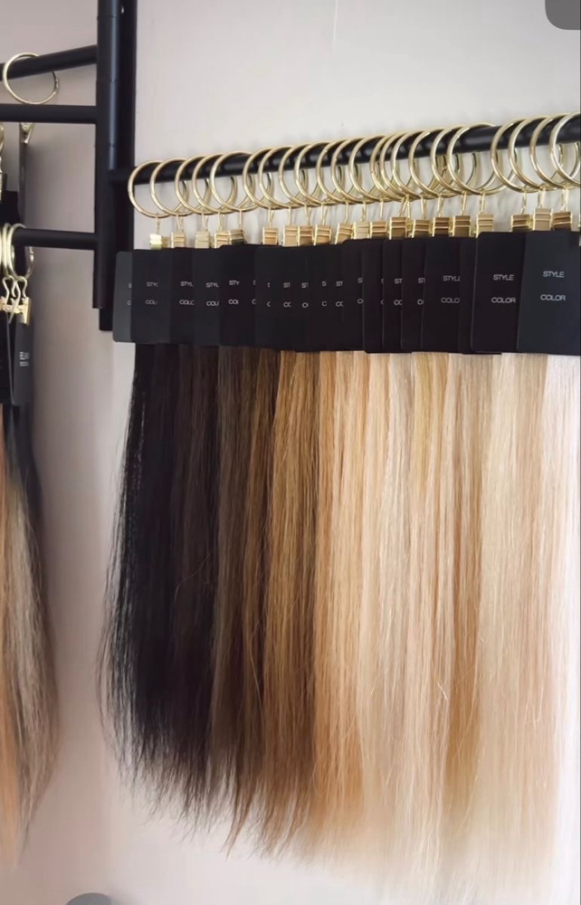 Hair Extensions Consulation at Peloxchiquis in Romeoville, IL