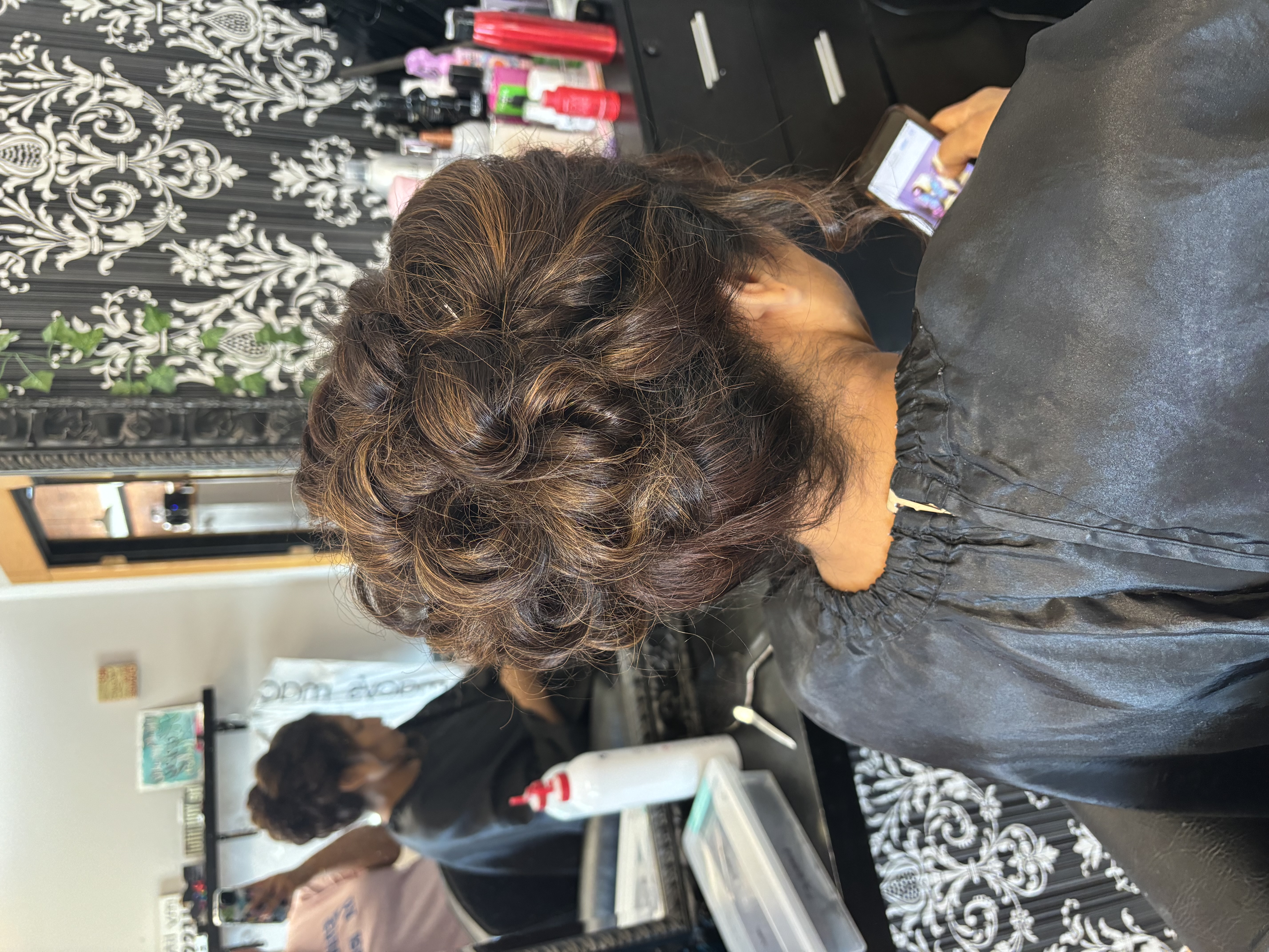 Formal updo
