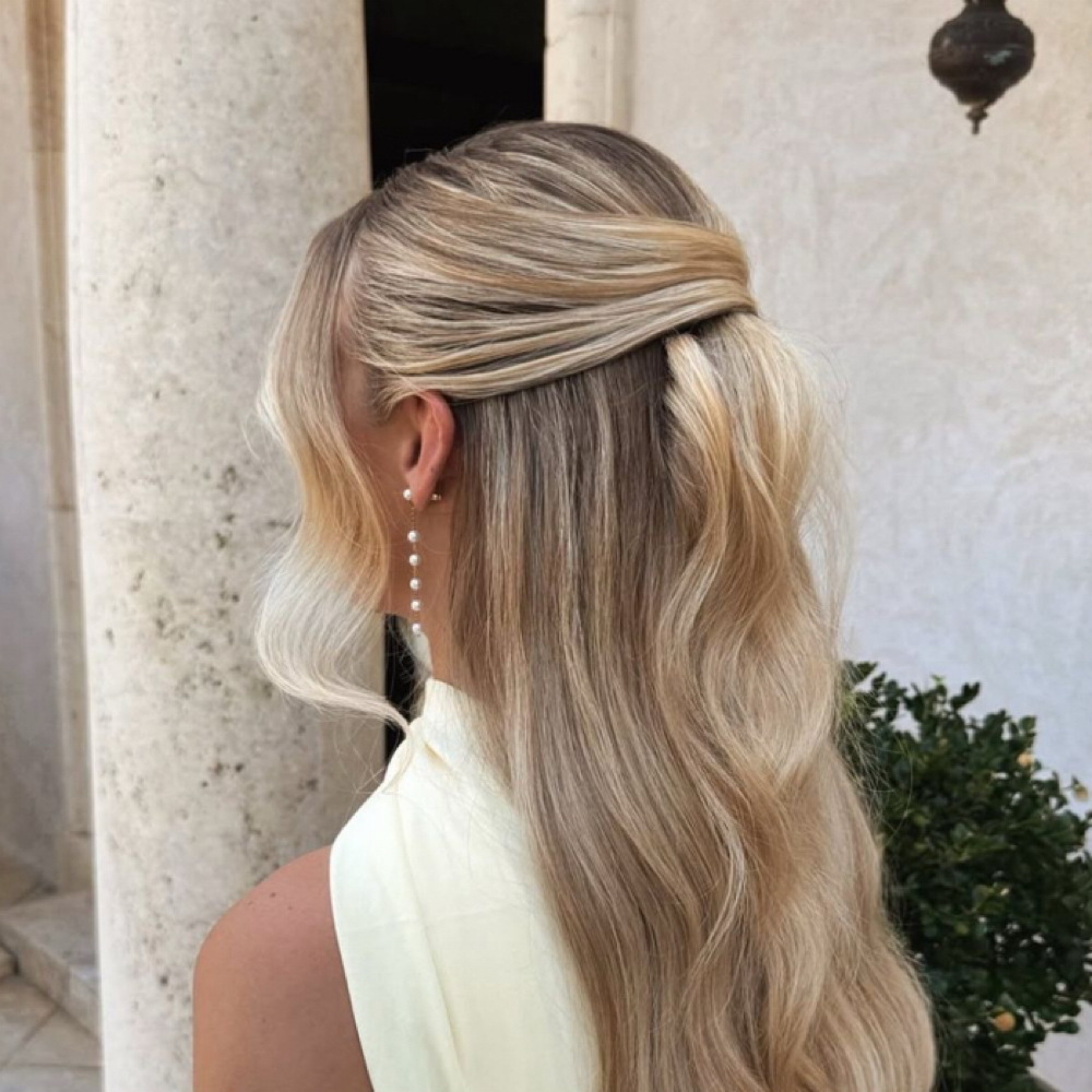 Bridal Hair Trial at Hailey States in Delaware, OH