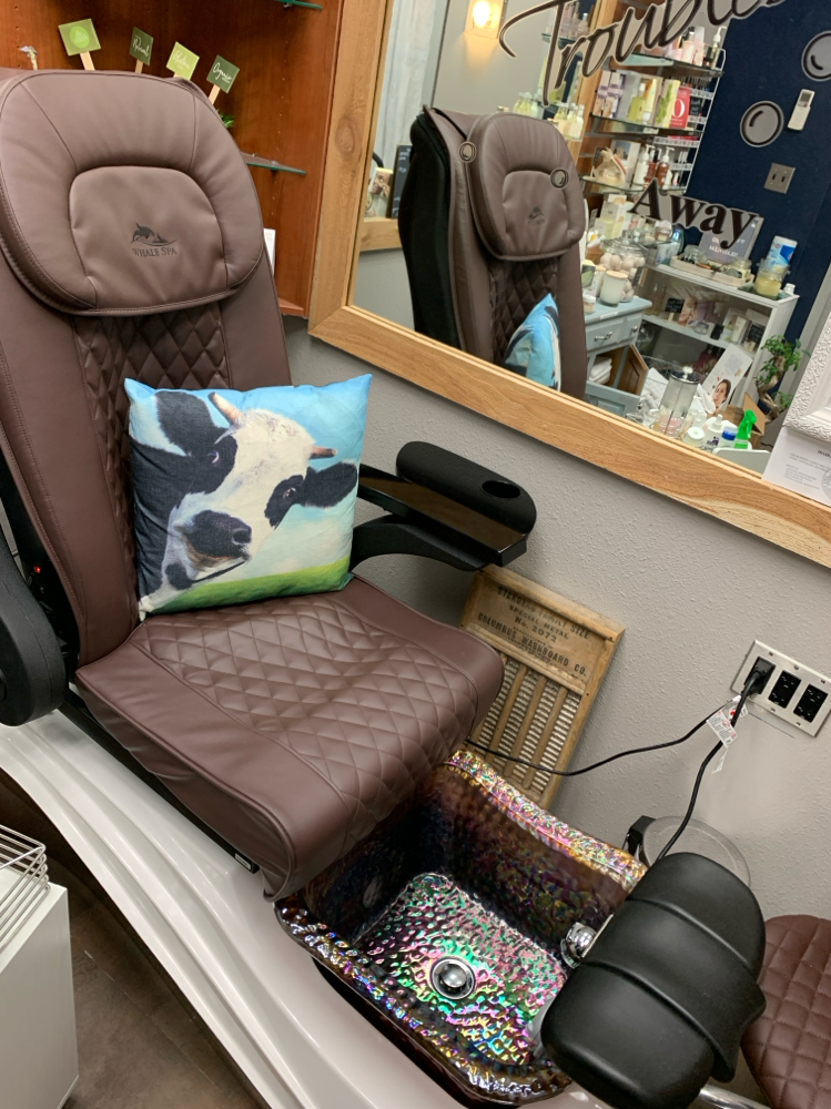 mans spa pedicure