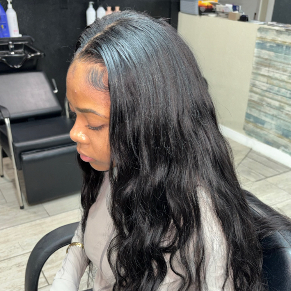 Traditional Sew-In at MADD_Style Beauty Bar in Royse City, TX