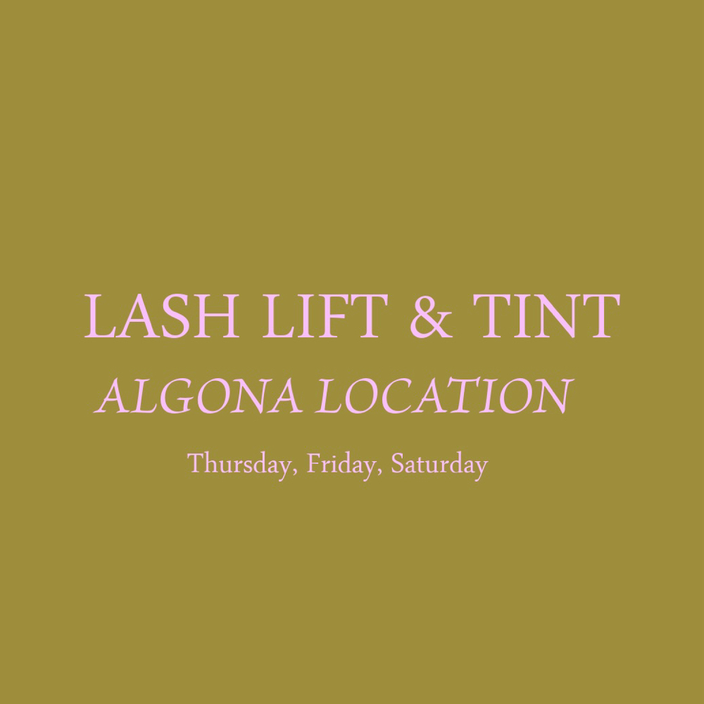 Lift & Tint ALGONA at Cady’s Esthetics in Algona, IA