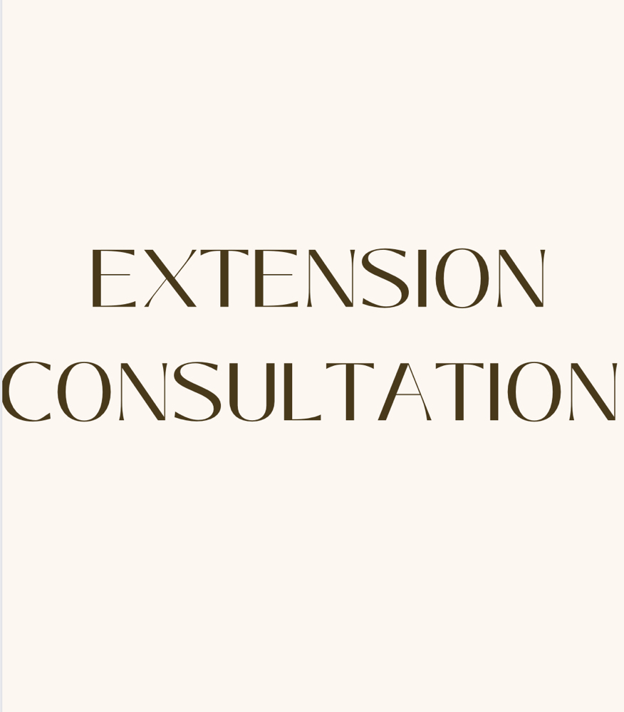 Extension consultation