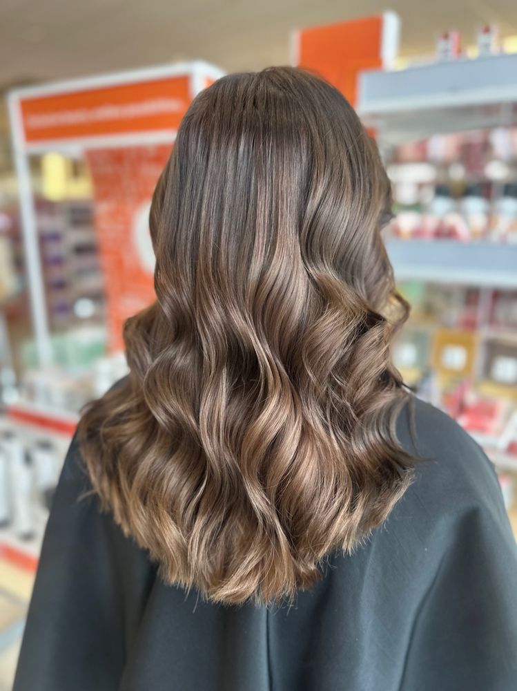 Curls Or Flat Iron Service