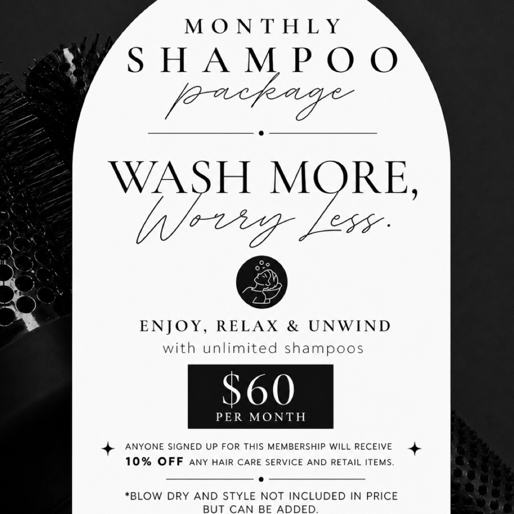 Shampoo Mempership at Shear Insanity Hair Design in Mechanicsville, VA