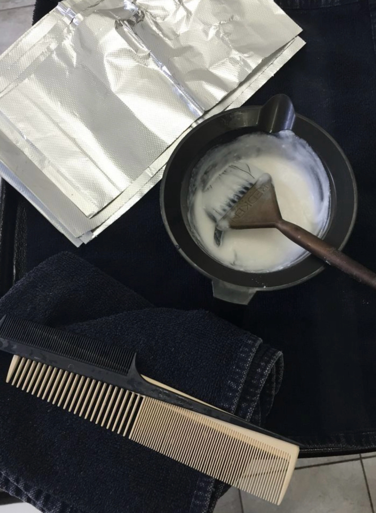 Partial Highlight W/ Root Retouch